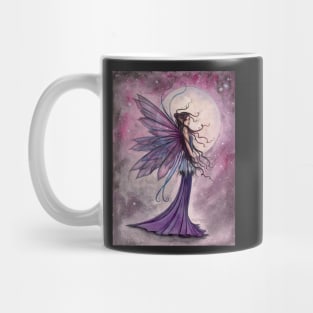 Starlit Amethyst Fairy Fantasy Art by Molly Harrison Mug